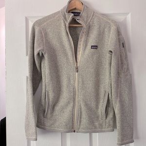 Patagonia grey fleece - size small